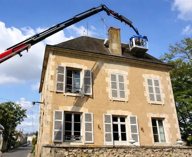 Intervention urgente sur fuite de toiture dans le Loir-et-Cher